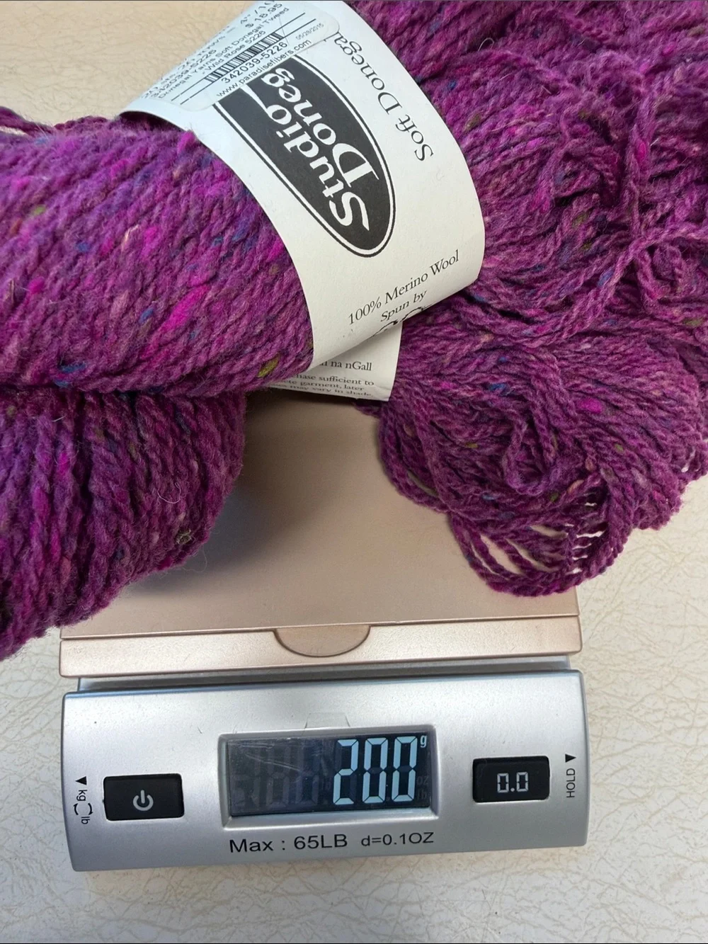 Studio Donegal Soft Donegal Wool Yarn - Wild Rose
